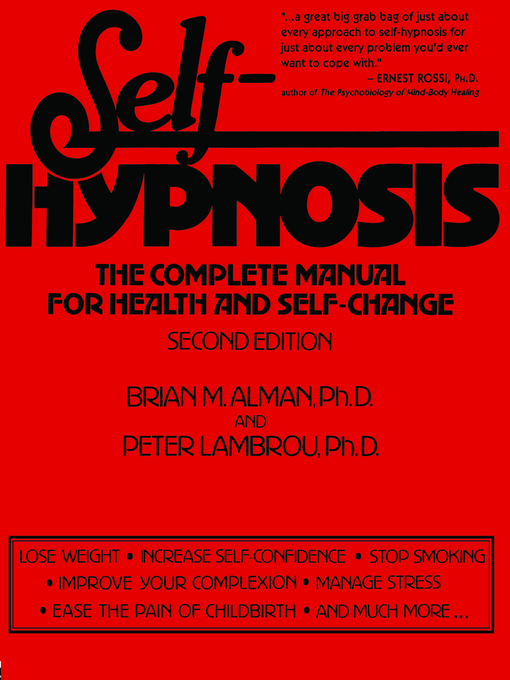 Title details for Self-Hypnosis by Brian M. Alman, Ph.D. - Available